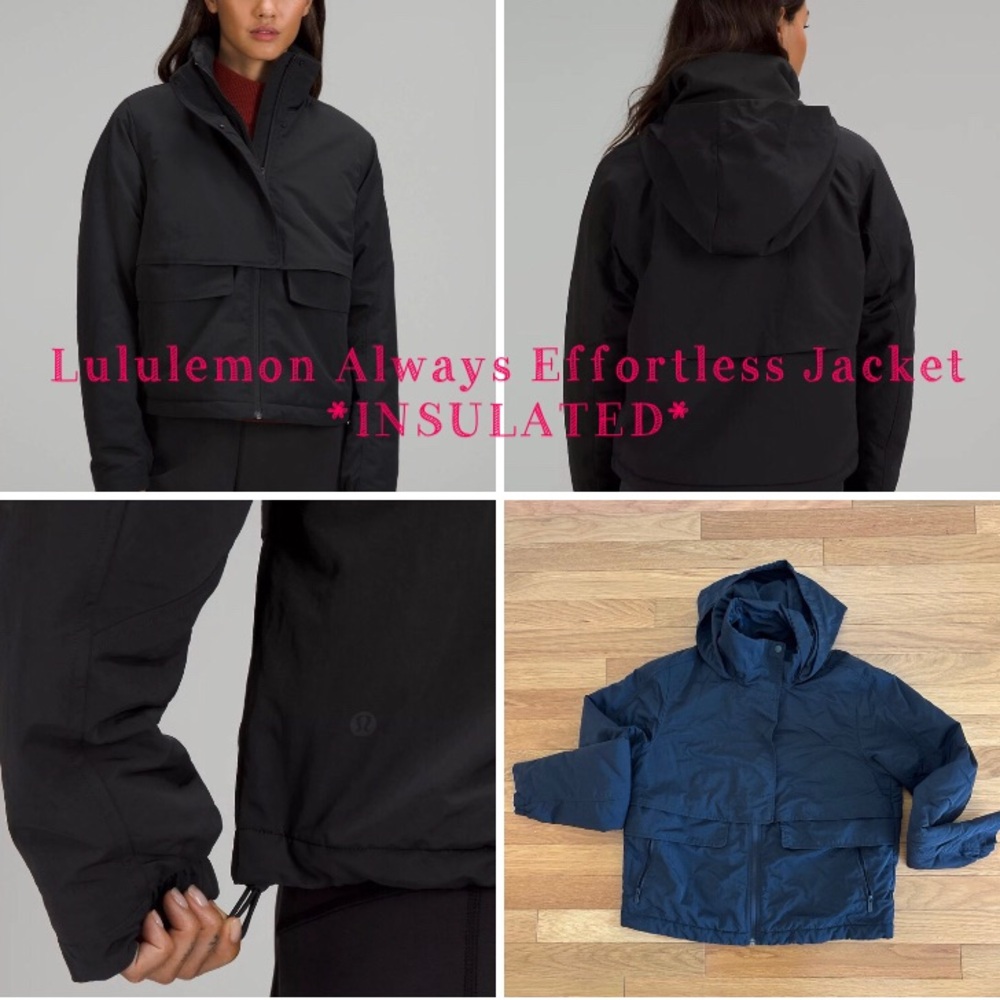 Lululemon Always Effortless Jacket Insulated Puff Jacket Hood 2 XS Small